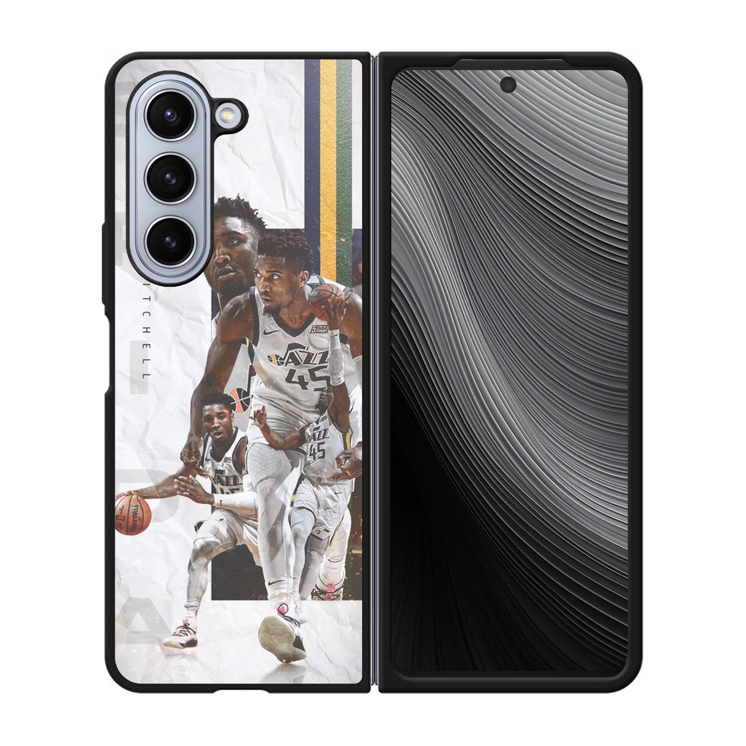 Donovan Mitchell NBA Case Samsung Galaxy z Fold 5 5G BC2927