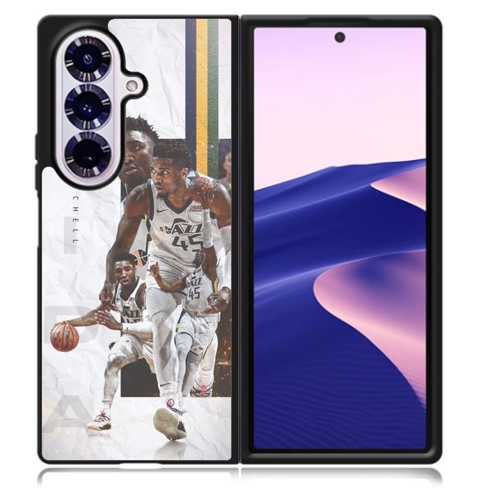 Donovan Mitchell NBA Samsung Galaxy Z Fold 7 5G Case BC2927