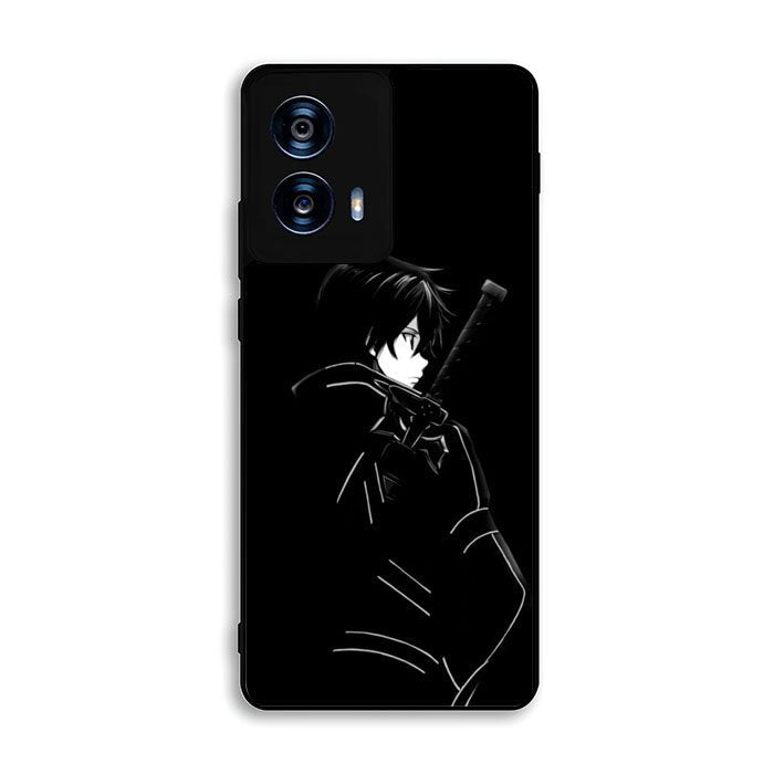 Sword Art Online Kirito Silouete Anime Lovers Motorola Moto G Power 5G 2024 Case FE5042
