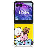 BTS BT21 All Characters Motorola Moto Razr 2024 , Moto Razr 50 Case