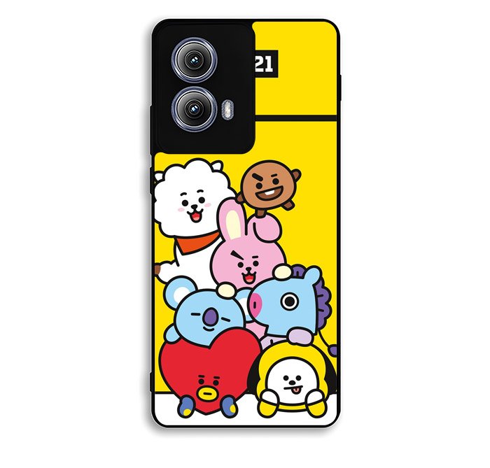 BTS BT21 All Characters Motorola Moto Edge 2024 Case FE1673