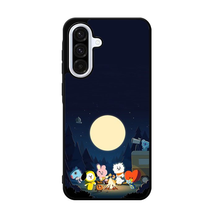 BTS BT21 Team Camping In Forest Samsung Galaxy A36 Case FE2067