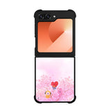 BTS BT21 Sakura Summer Case Samsung Galaxy Z Flip 6 5G BC2915