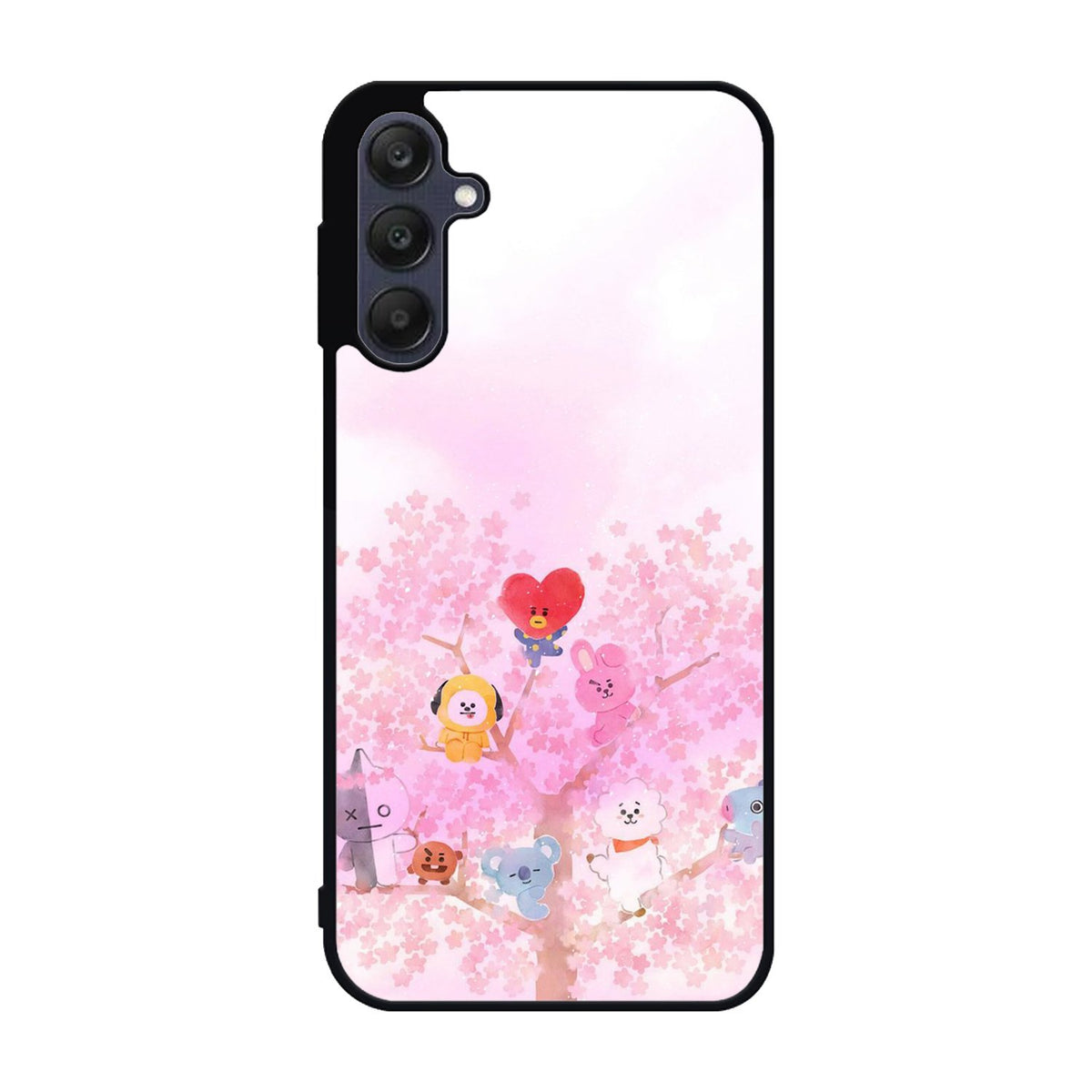 BTS BT21 Sakura Summer Samsung Galaxy A25 5G Case BC2915