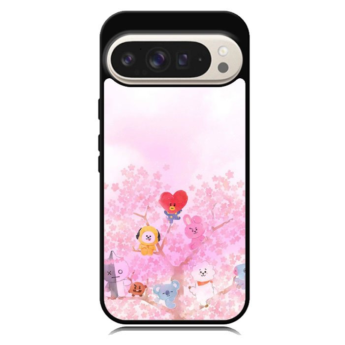 BTS BT21 Sakura Summer Google Pixel 10 | Google Pixel 10 Pro Case BC2915