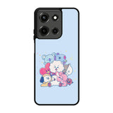 BTS BT21 Blue Texture Motorola Moto G 5G 2025 Case FE0722