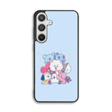 BTS BT21 Blue Texture Samsung Galaxy A26 Case FE0722
