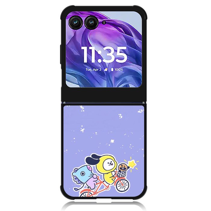 BT21 BTS chimmy mang shooky Jimin Motorola Moto Razr 2024 , Moto Razr 50 Case