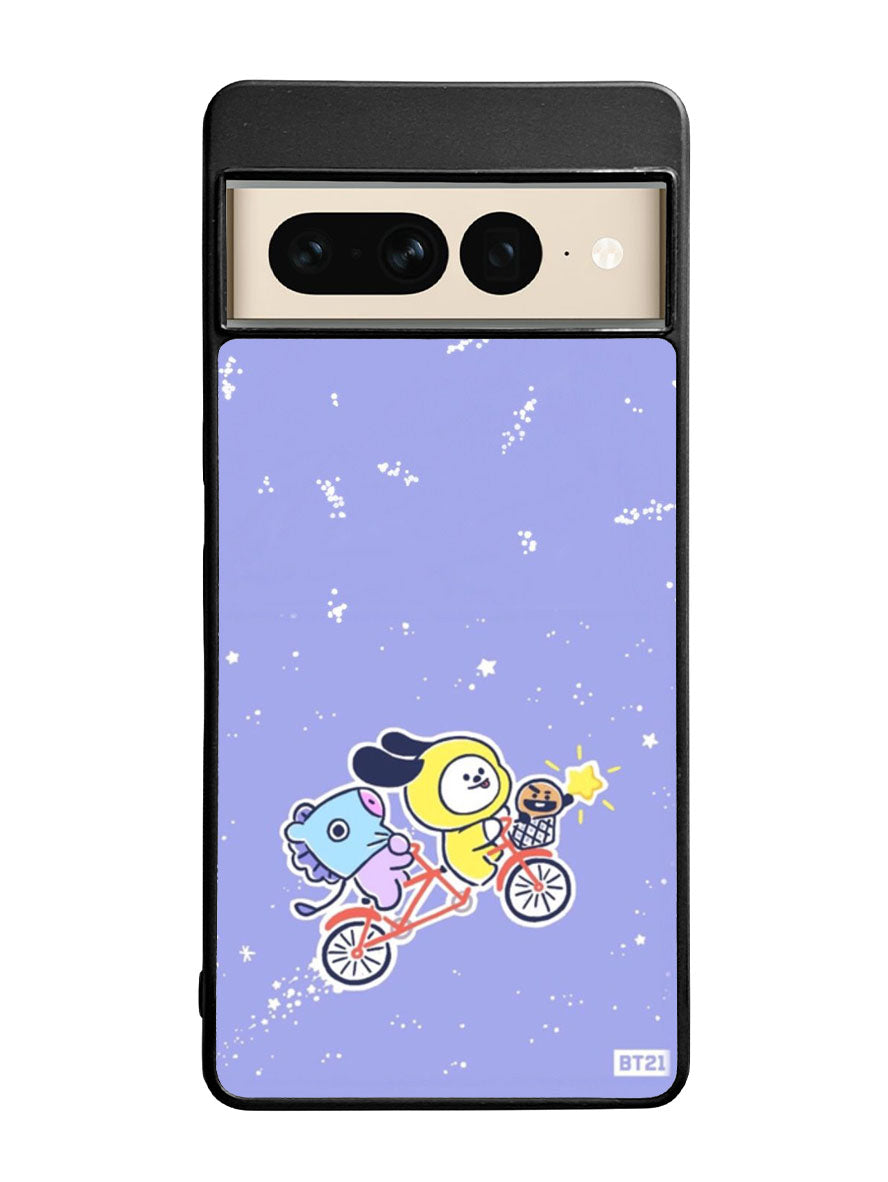 BT21 BTS chimmy mang shooky Jimin Google Pixel 7 Pro Case