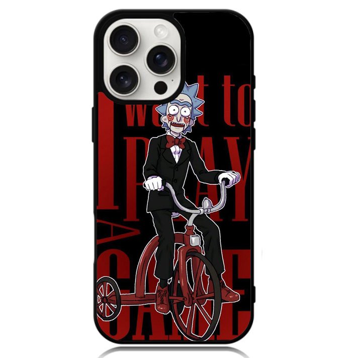 Rick I Want To Play a Game Case iPhone 16 Pro BC2891