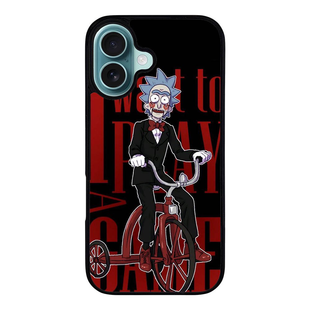 Rick I Want To Play a Game Case iPhone 16 Plus BC2891
