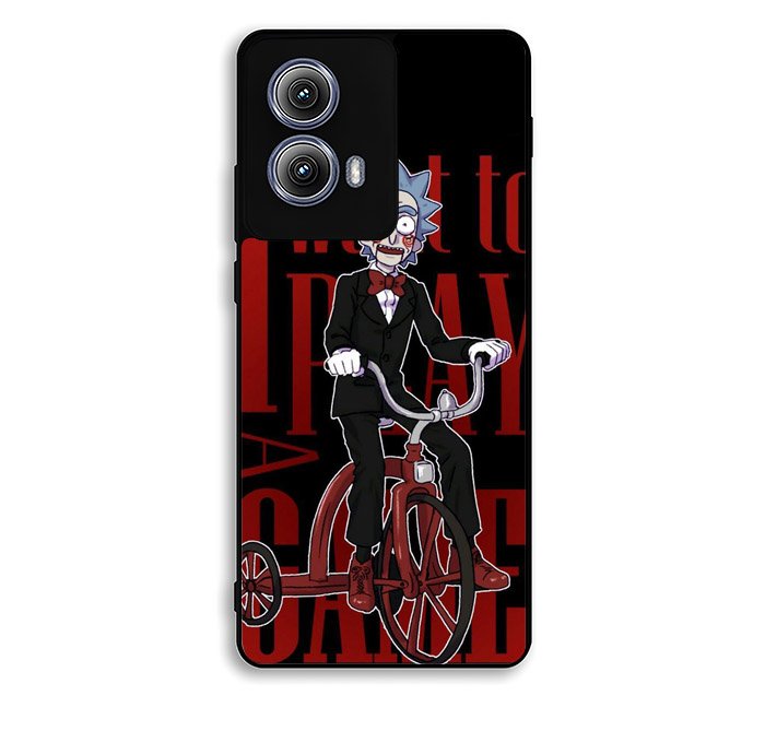 Rick I Want To Play a Game Motorola Moto Edge 2024 Case BC2891