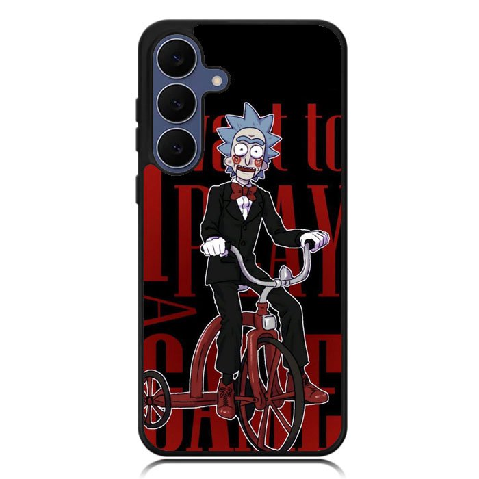Rick I Want To Play a Game Samsung Galaxy S25 FE Case BC2891