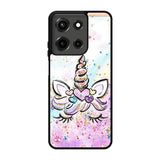 Cute Unicorn Sparkling Motorola Moto G 5G 2025 Case FE1466