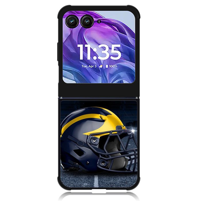 Michigan Wolverines Football 1st Motorola Moto Razr 2024 , Moto Razr 50 Case