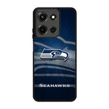 Seahawks Blue Motorola Moto G 5G 2025 Case FE3899