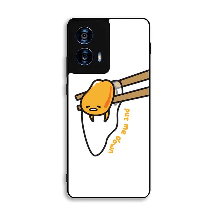 Put Me Down Gudetama Motorola Moto G Power 5G 2024 Case FE7162