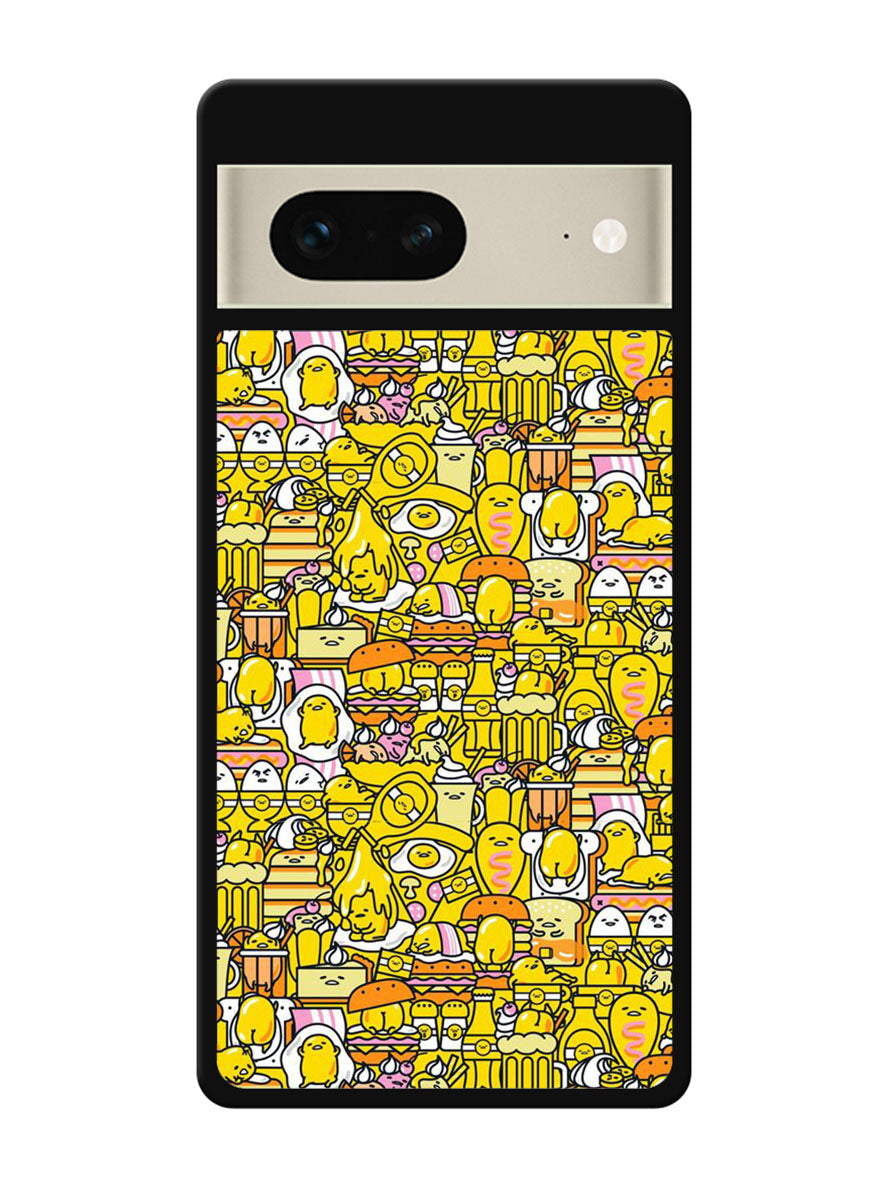 The Gudetama Pattern Google Pixel 7 Case