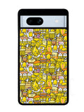 The Gudetama Pattern Google Pixel 7A Case