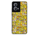 The Gudetama Pattern Motorola Moto Edge 2024 Case FE1297