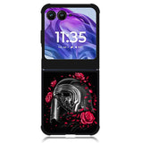 Star Wars Kylo Ren Helmet and Roses Motorola Moto Razr 2024 , Moto Razr 50 Case