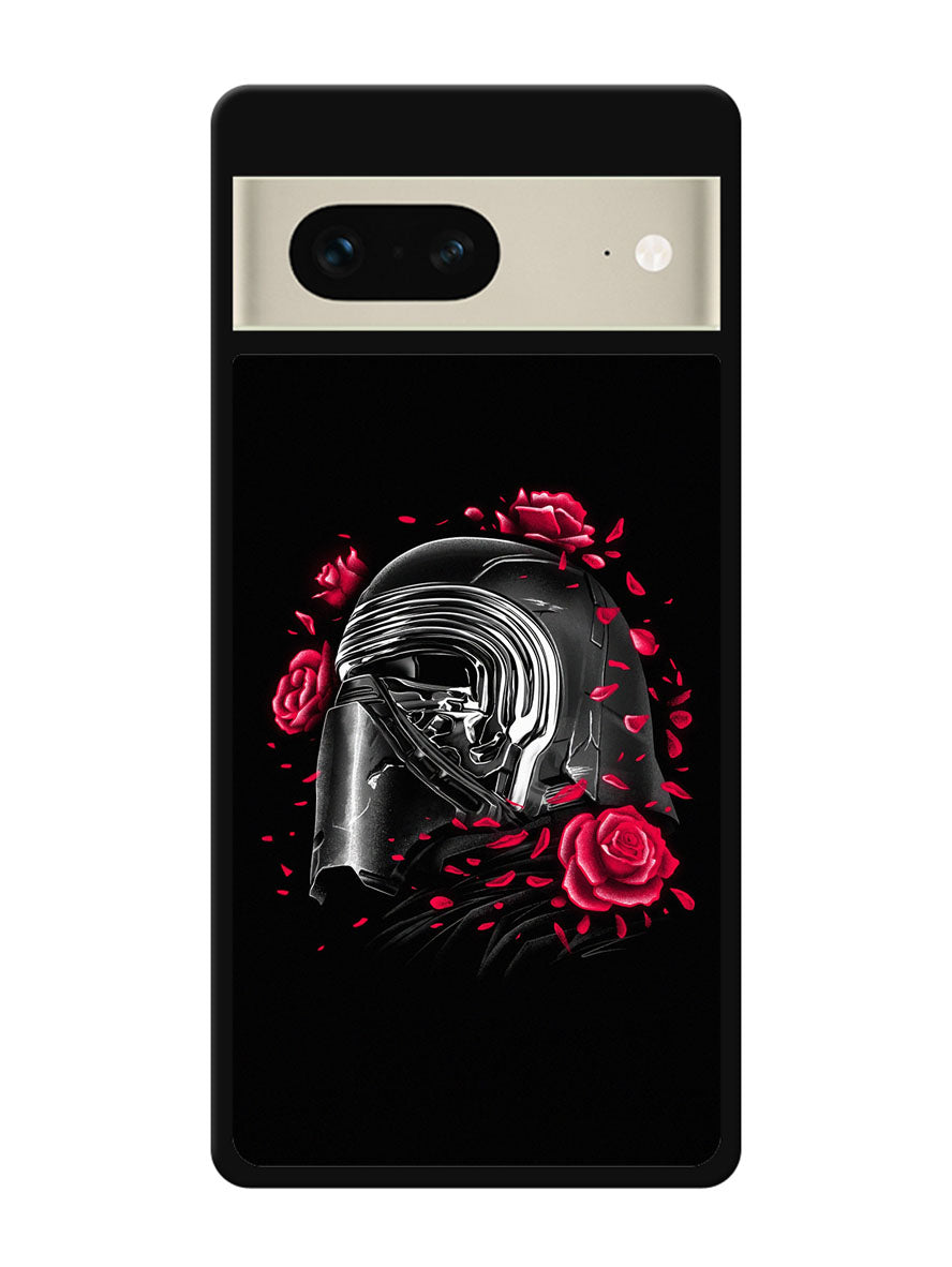 Star Wars Kylo Ren Helmet and Roses Google Pixel 7 Case