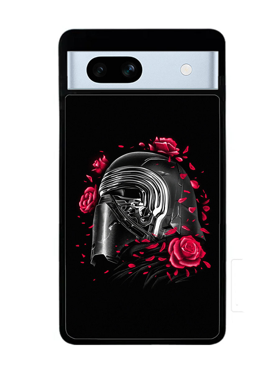 Star Wars Kylo Ren Helmet and Roses Google Pixel 7A Case