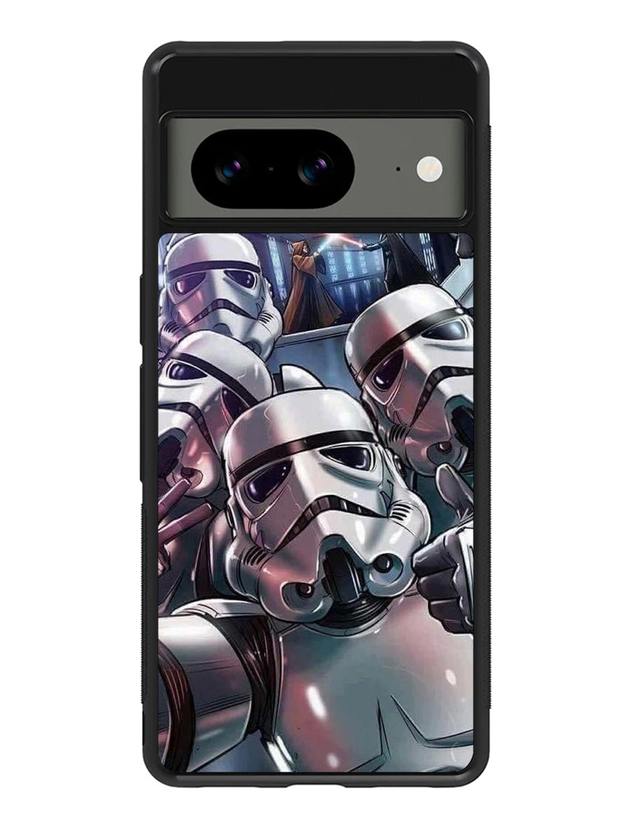 Star Wars Troopers Selfie Google Pixel 8a Case
