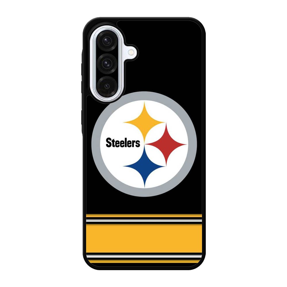 Pittsburgh Steelers Logo Strip Samsung Galaxy A56 Case FE6337