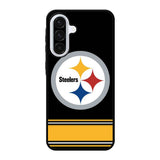 Pittsburgh Steelers Logo Strip Samsung Galaxy A56 Case FE6337