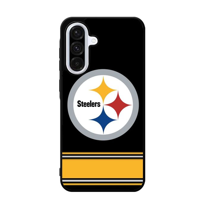 Pittsburgh Steelers Logo Strip Samsung Galaxy A36 Case FE6337