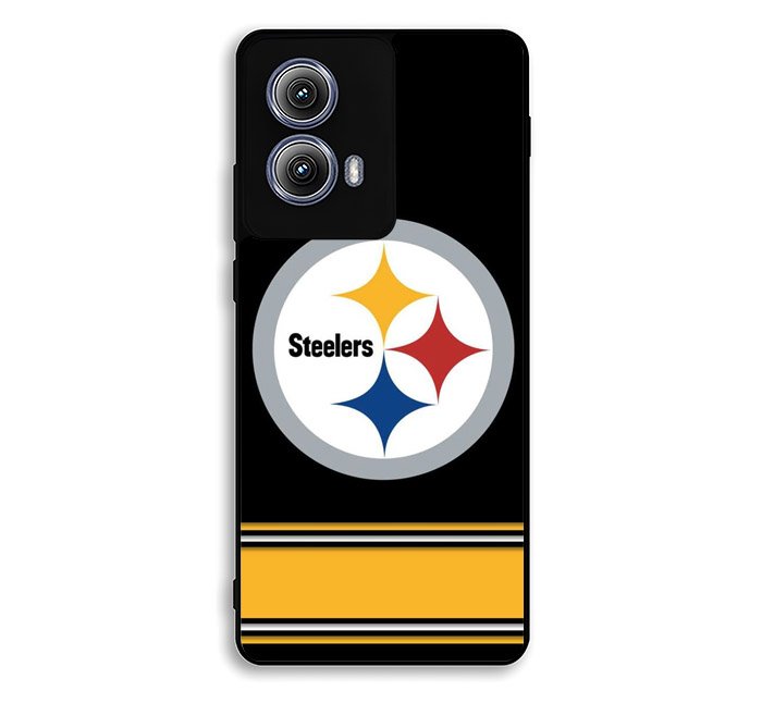 Pittsburgh Steelers Logo Strip Motorola Moto Edge 2024 Case FE1216