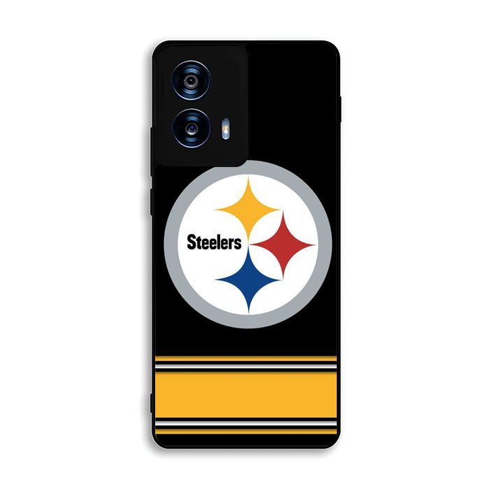 Pittsburgh Steelers Logo Strip Motorola Moto G Power 5G 2024 Case FE1216