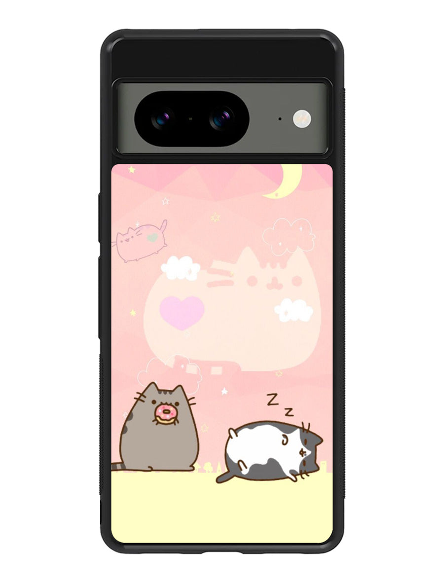 Pusheen The Cat Sleeping Google Pixel 8a Case