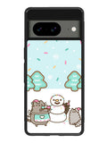 Pusheen The Cat Snow Winter Google Pixel 8a Case
