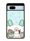 Pusheen The Cat Snow Winter Google Pixel 7A Case