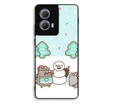 Pusheen The Cat Snow Winter Motorola Moto Edge 2024 Case FE0562