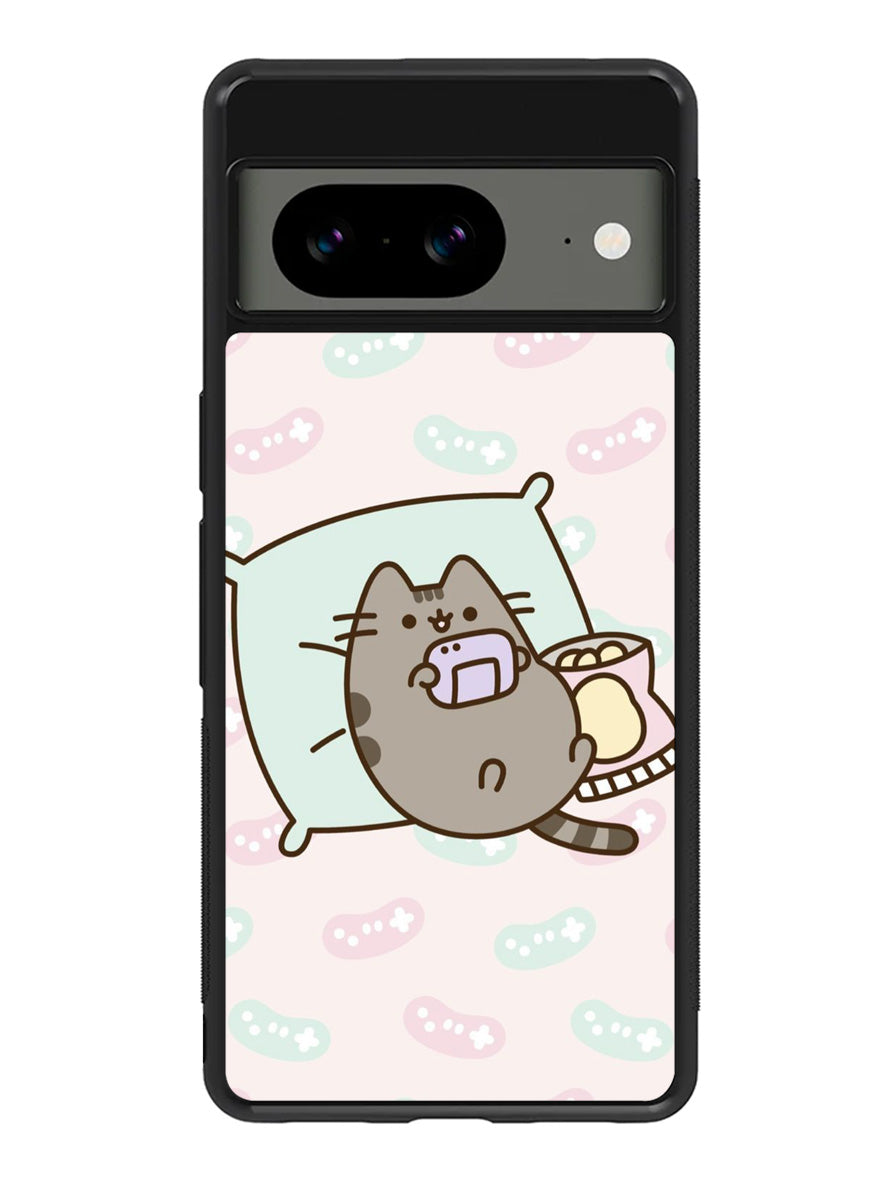 Pusheen The Cat Enjoy Gaming Google Pixel 8a Case