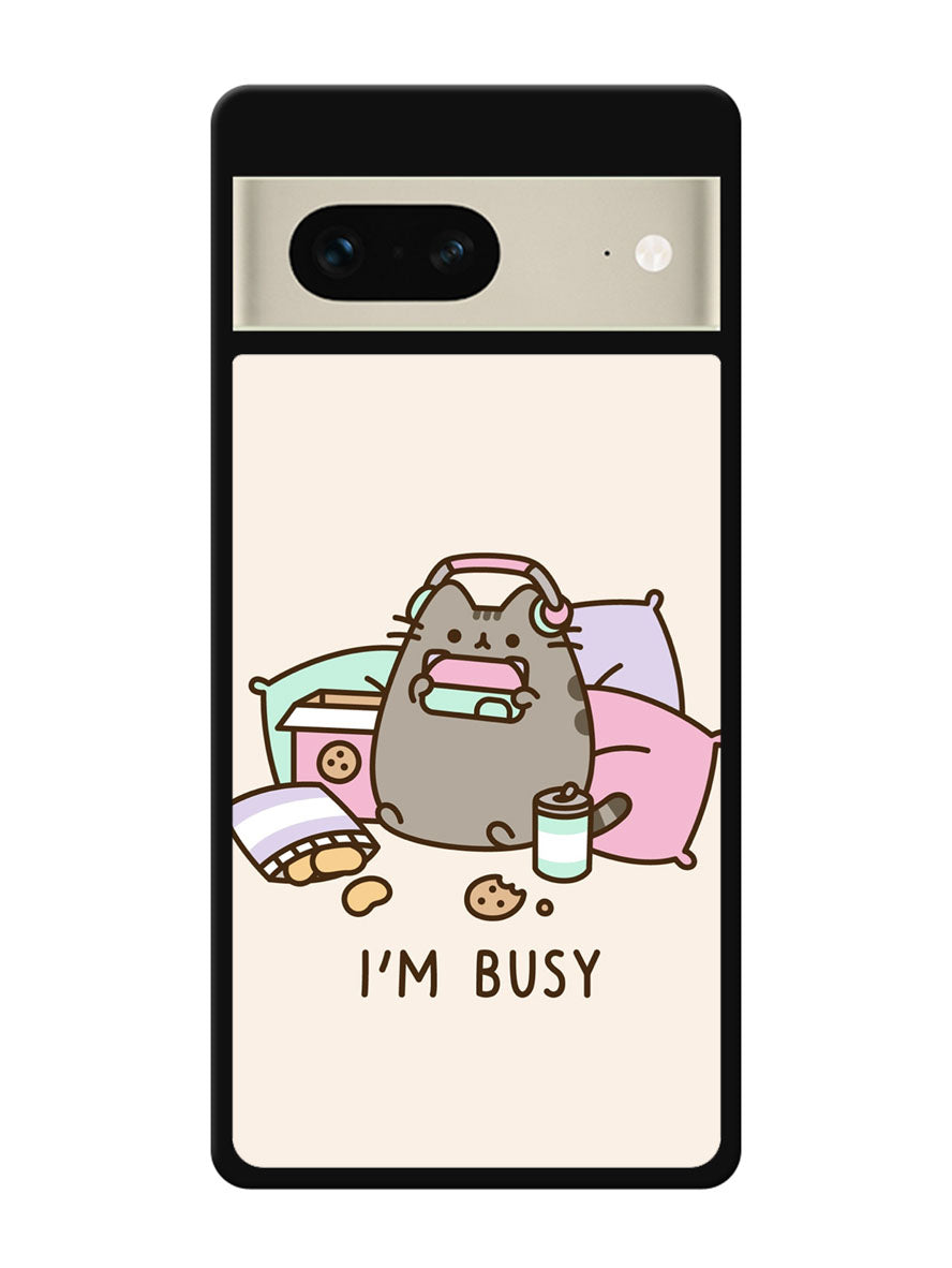 Pusheen The Cat Very Busy Google Pixel 7 Case