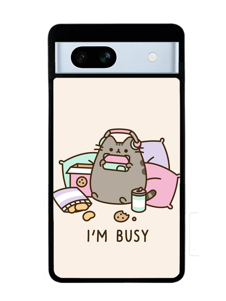 Pusheen The Cat Very Busy Google Pixel 7A Case