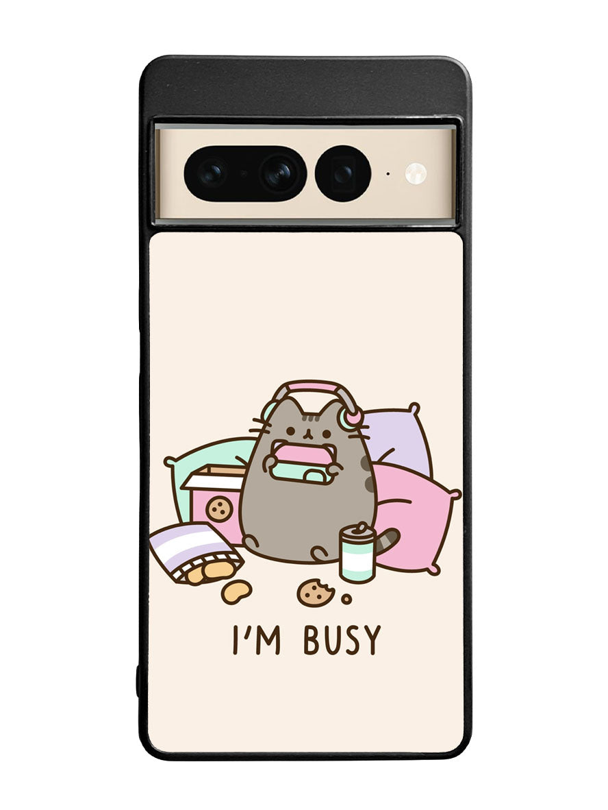 Pusheen The Cat Very Busy Google Pixel 7 Pro Case