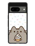 Pusheen The Cat Rainbow Cupcakes Google Pixel 8a Case
