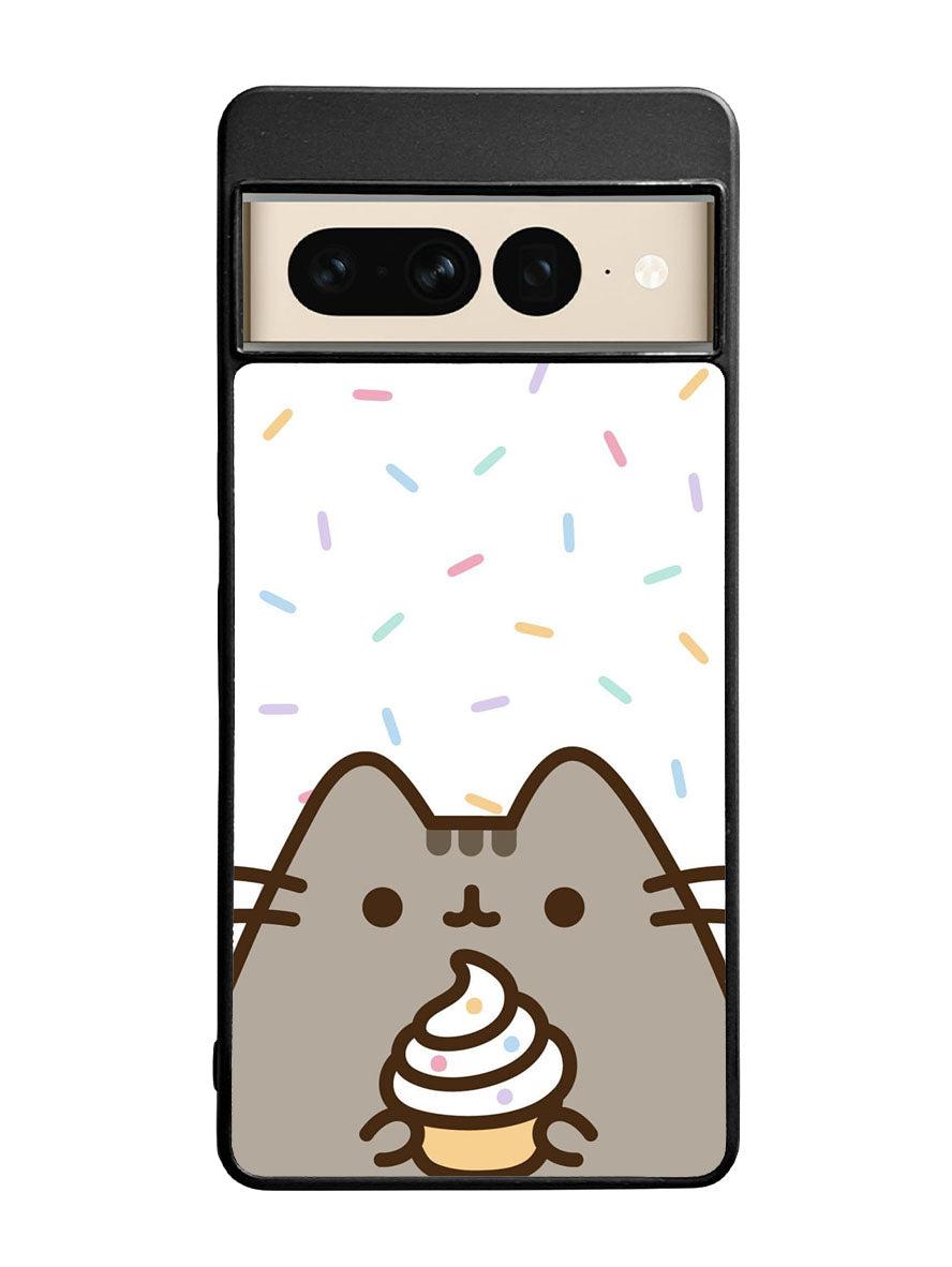 Pusheen The Cat Rainbow Cupcakes Google Pixel 7 Pro Case