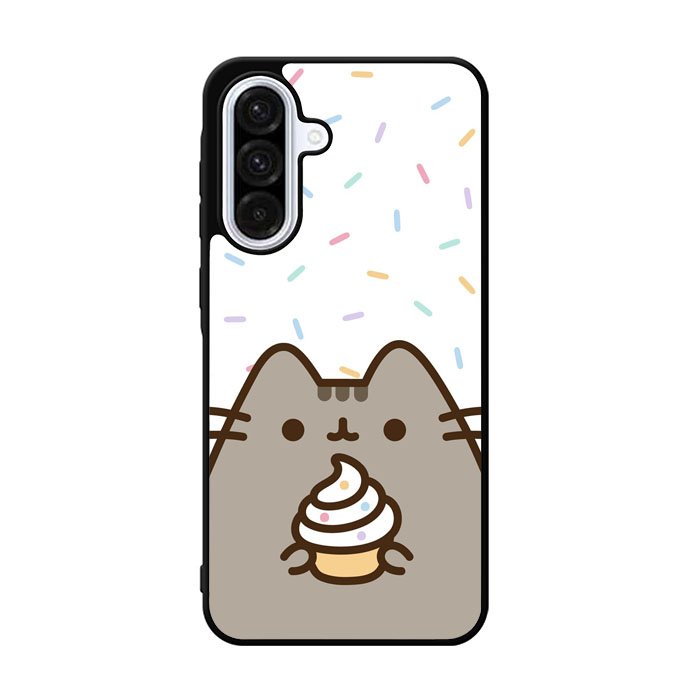 Pusheen The Cat Rainbow Cupcakes Samsung Galaxy A36 Case FE6717