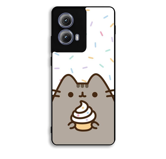 Pusheen The Cat Rainbow Cupcakes Motorola Moto Edge 2024 Case FE2209