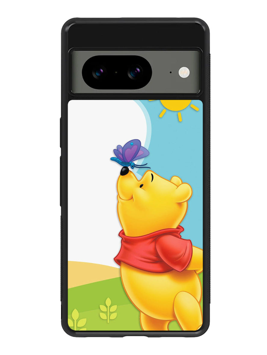 Winnie The Pooh Butterfly Summer Google Pixel 8a Case