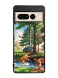 Winnie The Pooh Garden Google Pixel 7 Pro Case