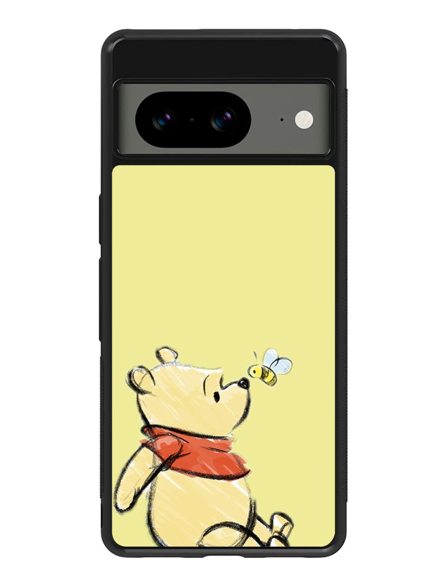 Winnie The Pooh And Bee Google Pixel 8a Case