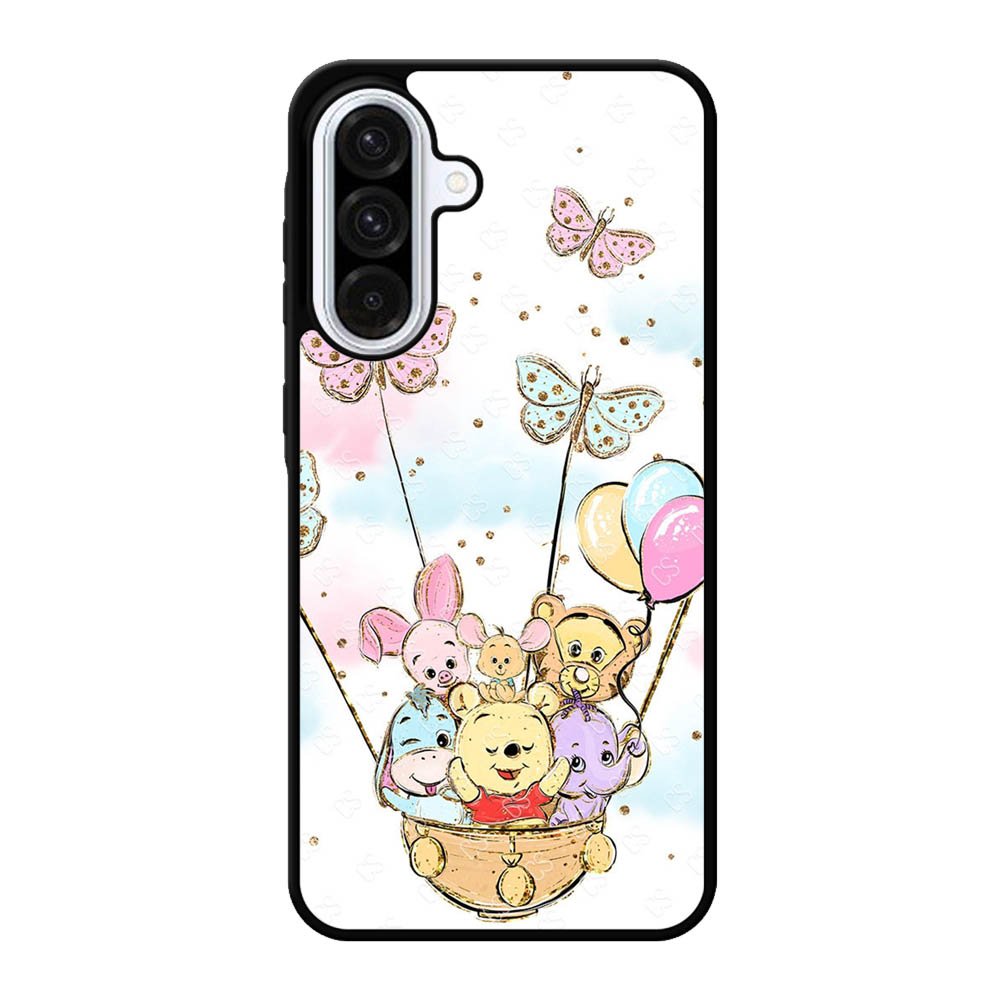Winnie The Pooh And Butterfly Friends Samsung Galaxy A56 Case FE2888