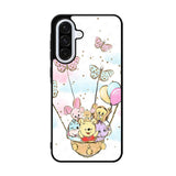 Winnie The Pooh And Butterfly Friends Samsung Galaxy A36 Case FE0018